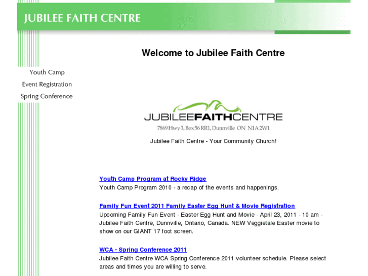 www.jubileefaithcentre.com