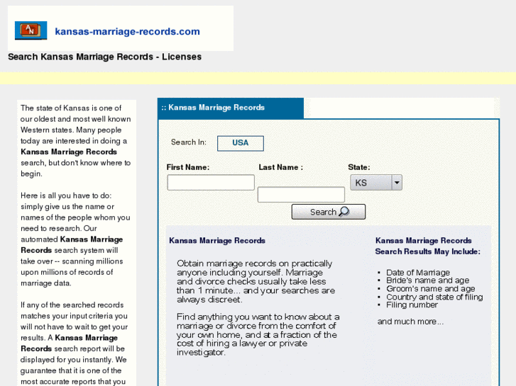 www.kansas-marriage-records.com