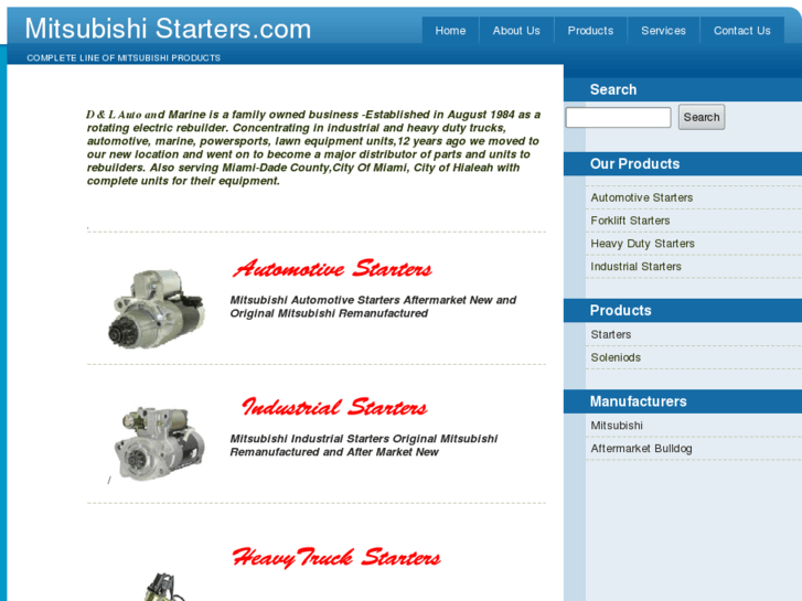 www.mitsubishistarters.com