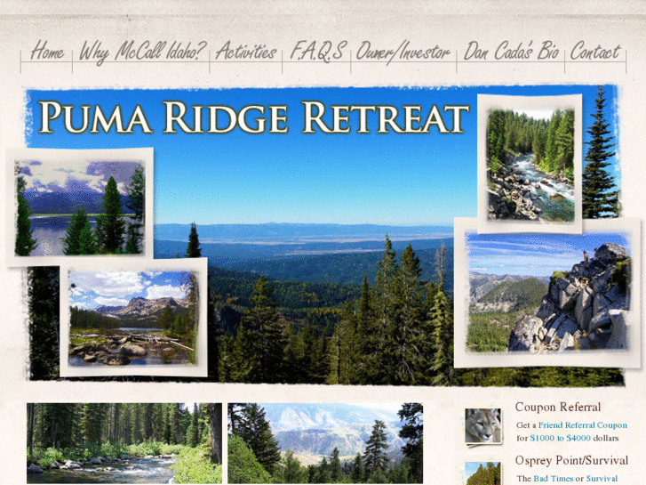 www.pumaridgeretreat.com