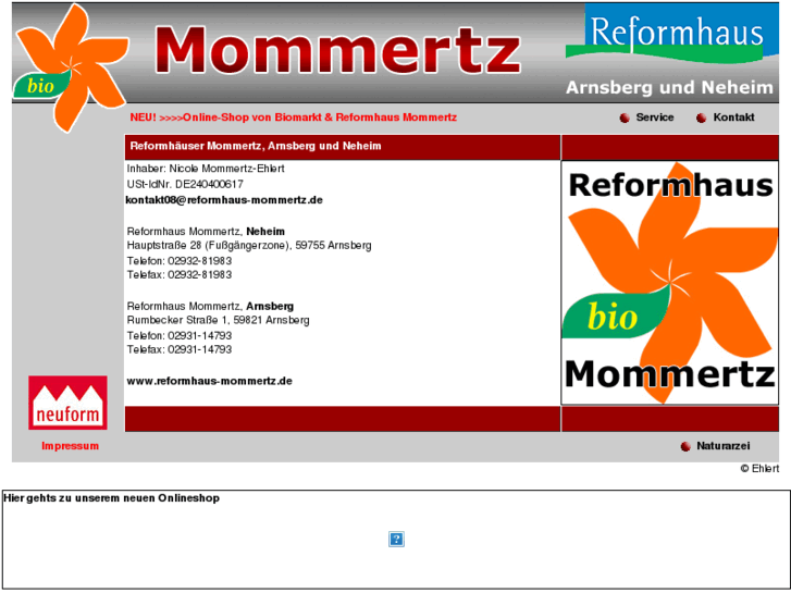www.reformhaus-mommertz.de