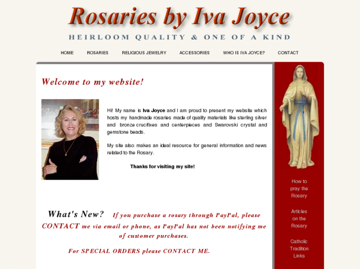 www.rosariesbyivajoyce.com