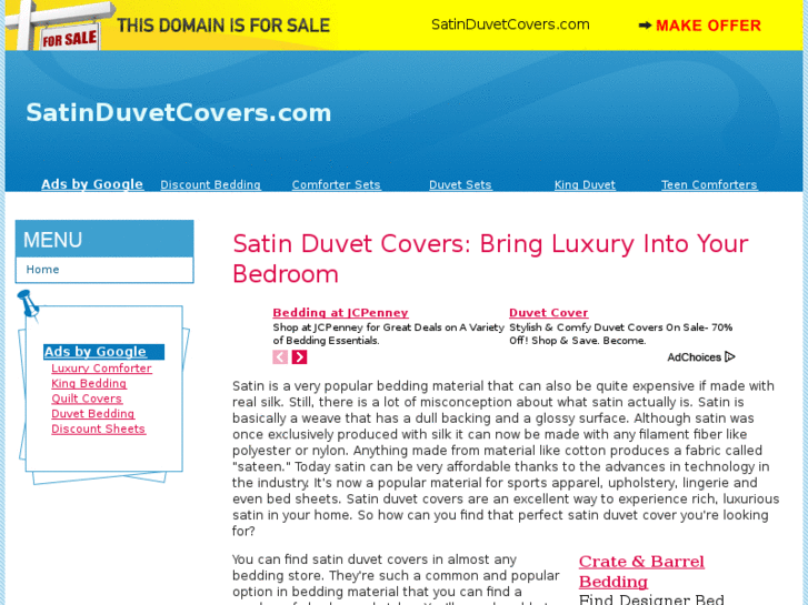 www.satinduvetcovers.com