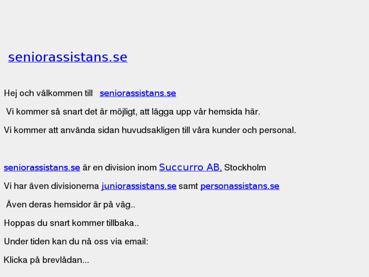 www.seniorassistans.se