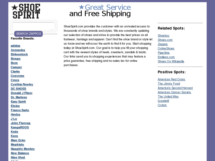 www.shoespirit.com