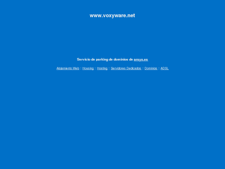 www.voxyware.net