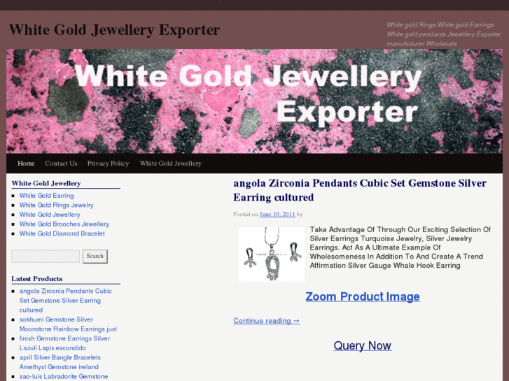 www.whitegoldjewelleryexporter.com