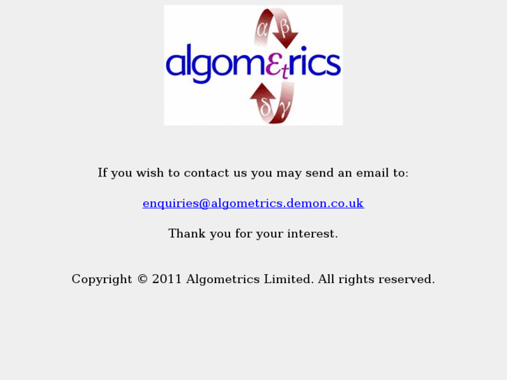 www.algometrics.net