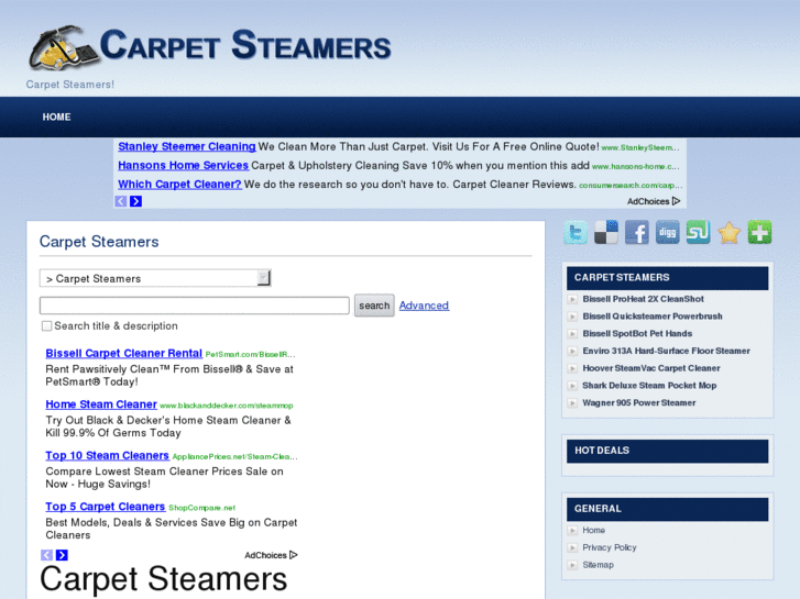 www.carpet-steamers.com