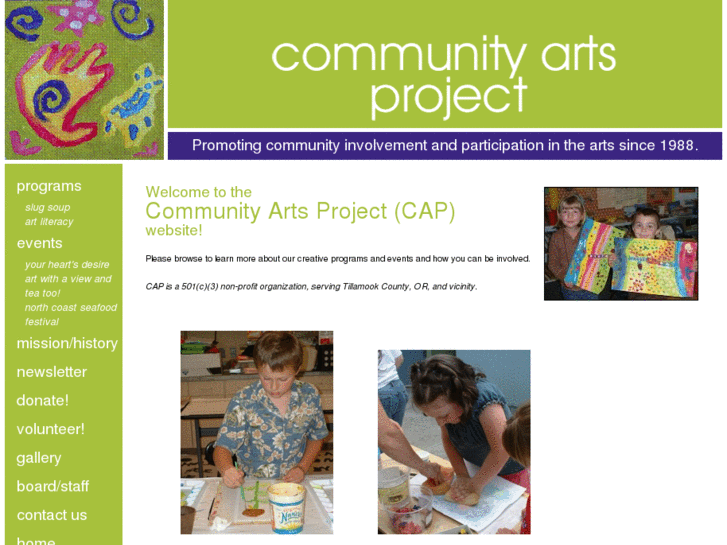 www.communityartsproject.net