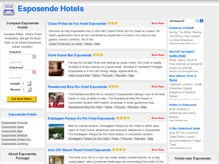 www.esposendehotels.com