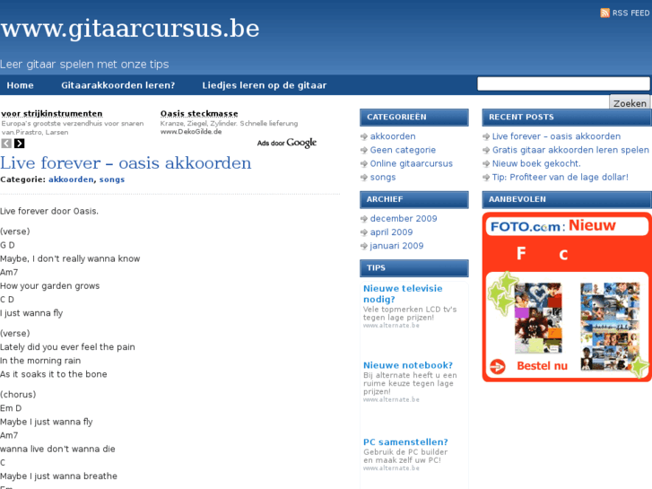 www.gitaarcursus.be