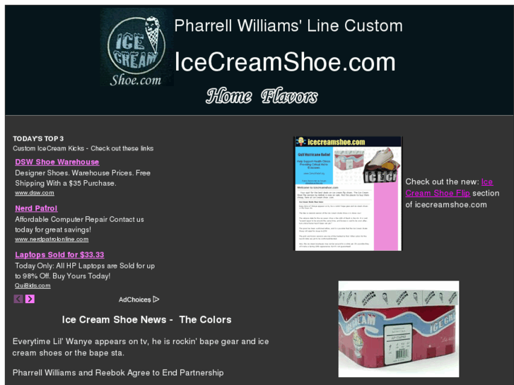 www.icecreamshoe.com