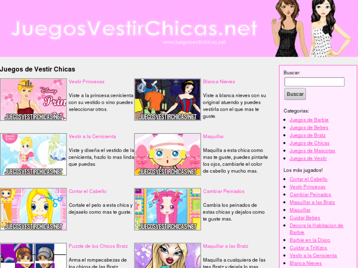 www.juegosvestirchicas.net