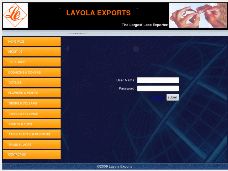 www.layolaexports.com