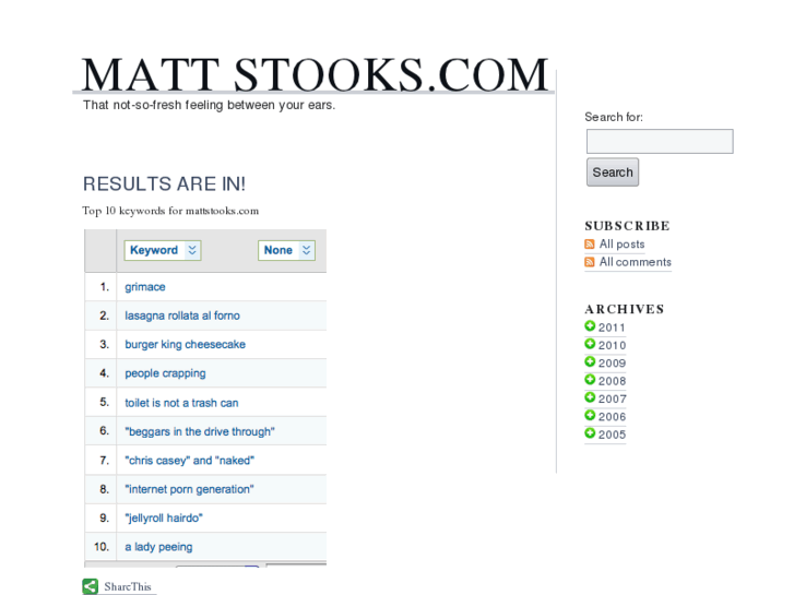 www.mattstooks.com