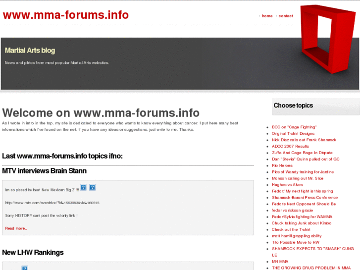 www.mma-forums.info