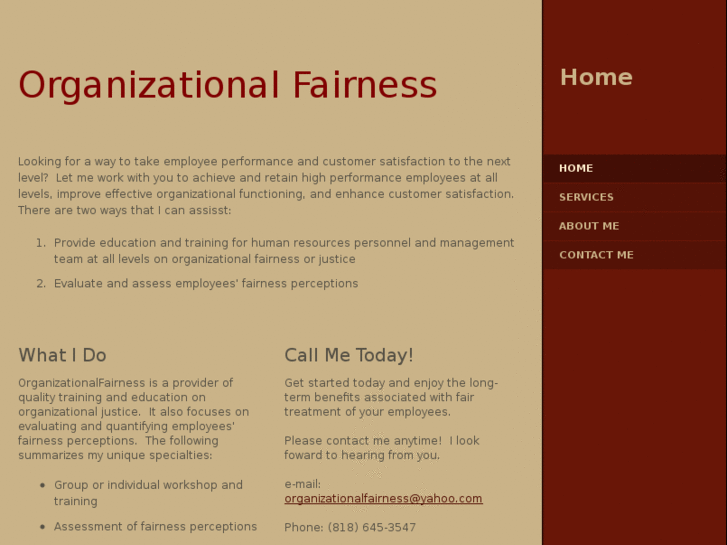www.organizationalfairness.com