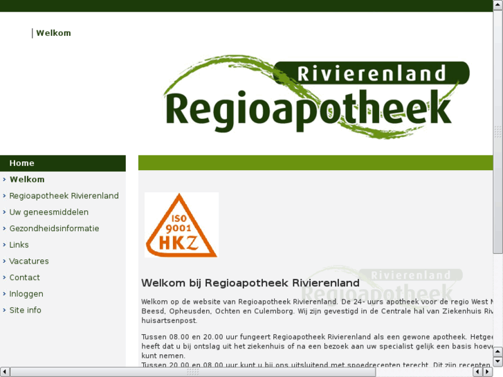 www.regioapotheekrivierenland.com