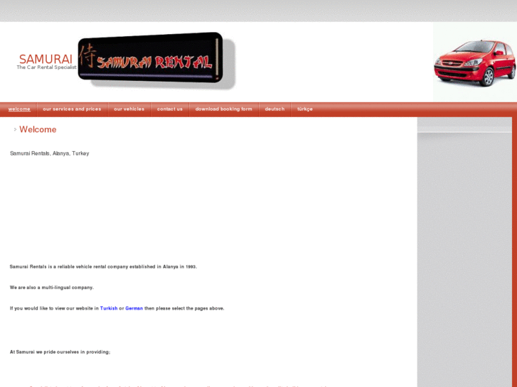 www.samurairentacar.com