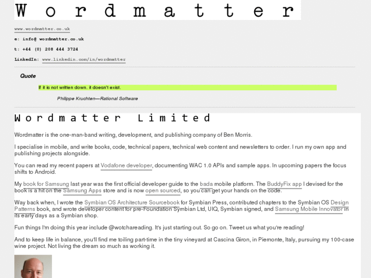 www.wordmatter.co.uk