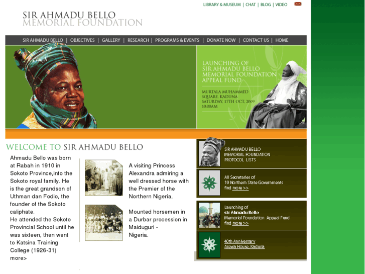 www.ahmadubellofoundation.org