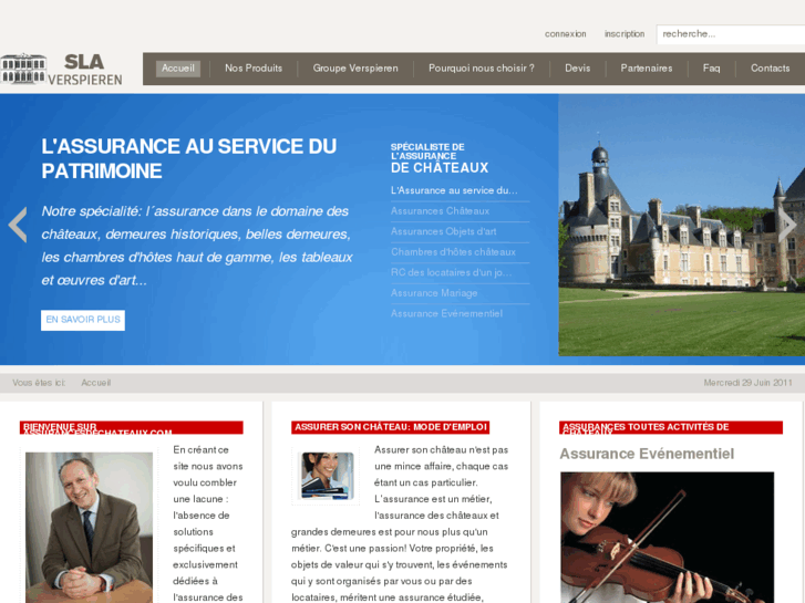 www.assurancesdechateaux.com