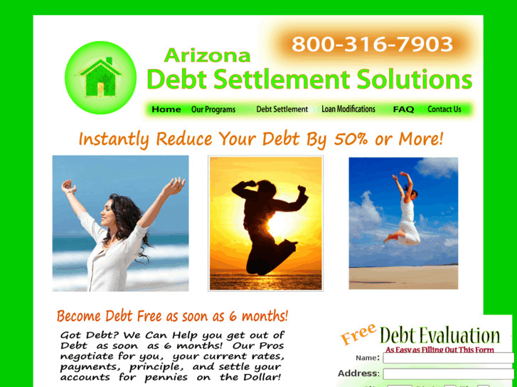 www.azdebtsettlementsolutions.com