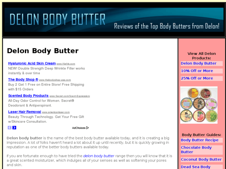 www.delonbodybutter.com