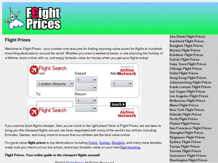 www.flight-prices.co.uk