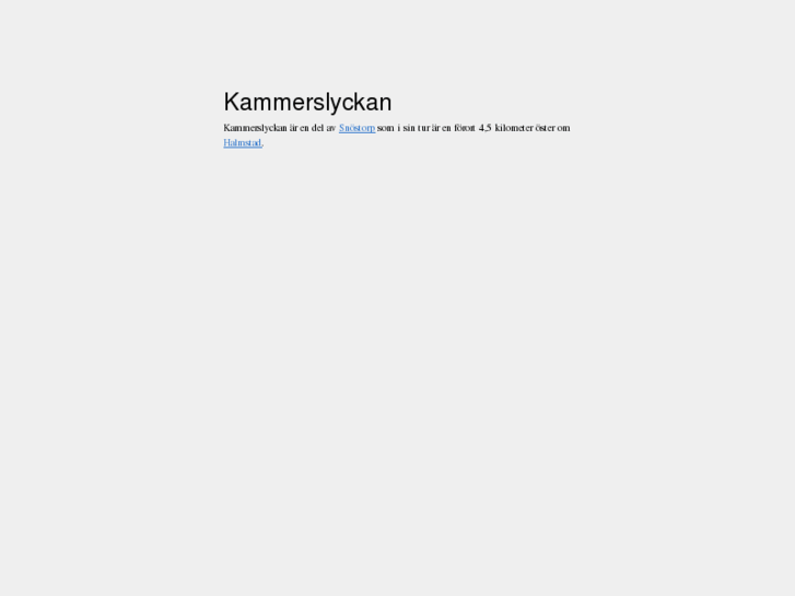 www.kammerslyckan.se