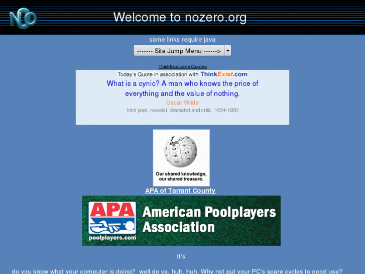 www.nozero.org