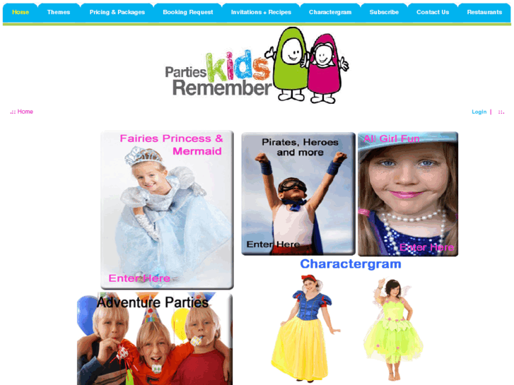 www.partieskidsremember.com.au