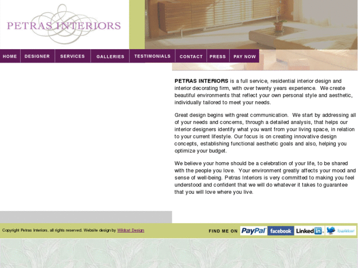 www.petrasinteriors.com