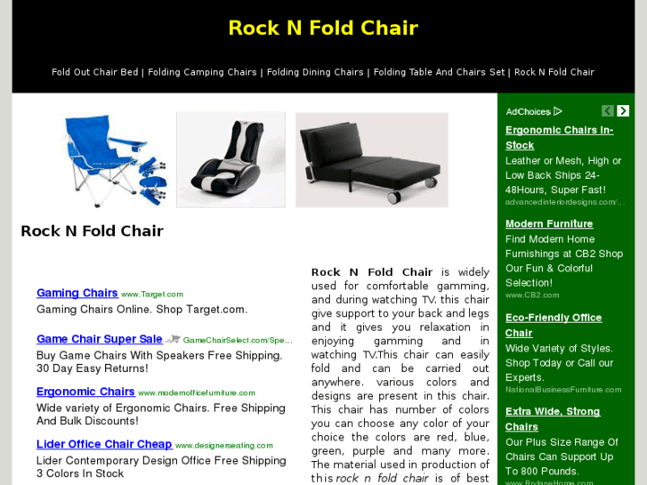 www.rocknfoldchair.com