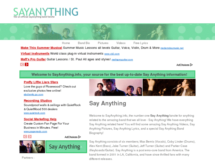 www.sayanything.info