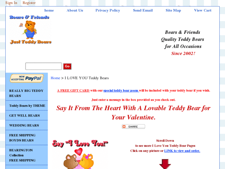 www.teddybears4valentines.com