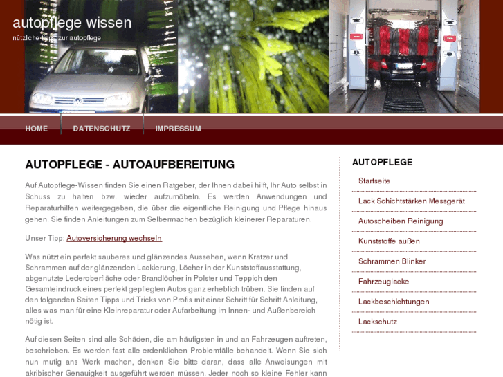 www.autopflege-wissen.de