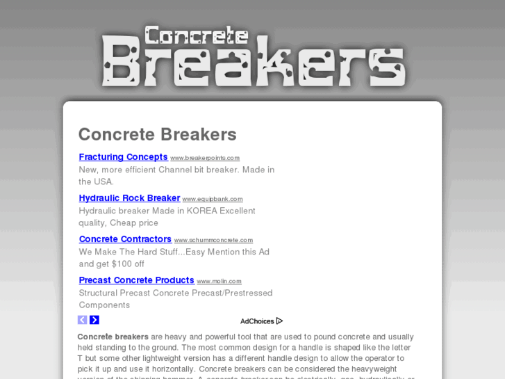 www.concretebreakers.net