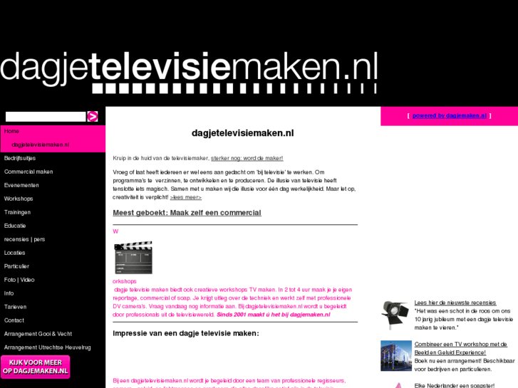 www.dagjetelevisiemaken.nl