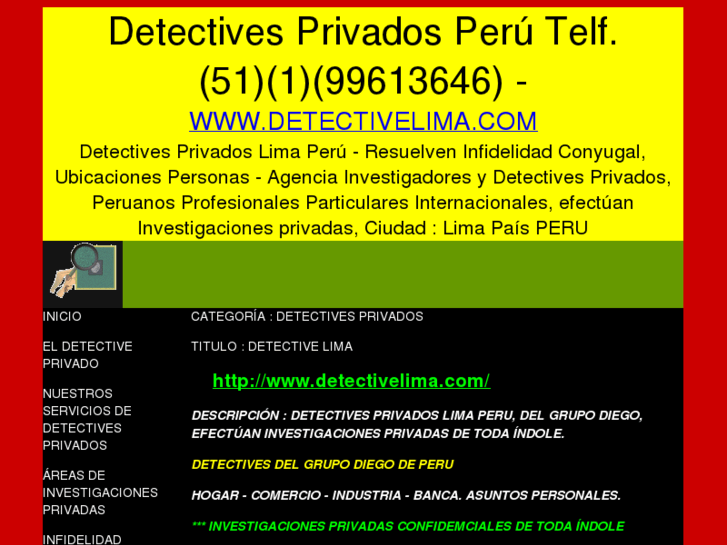 www.detectivelima.com