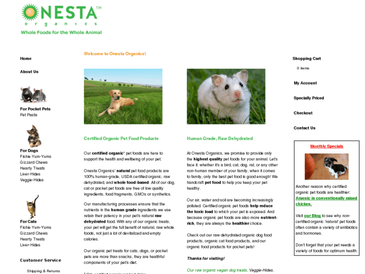 www.onestaorganics.com