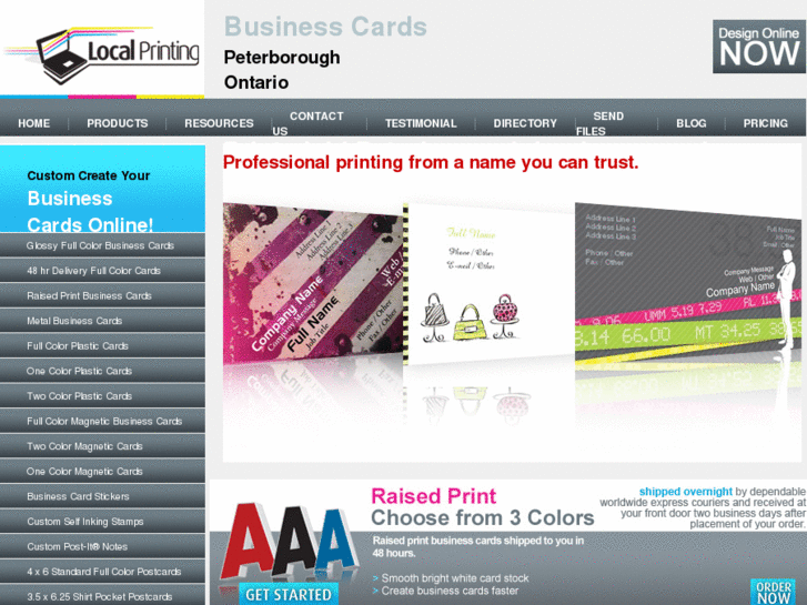 www.peterboroughbusinesscards.com