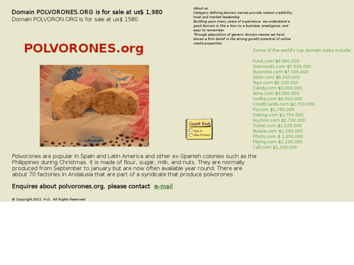 www.polvorones.org