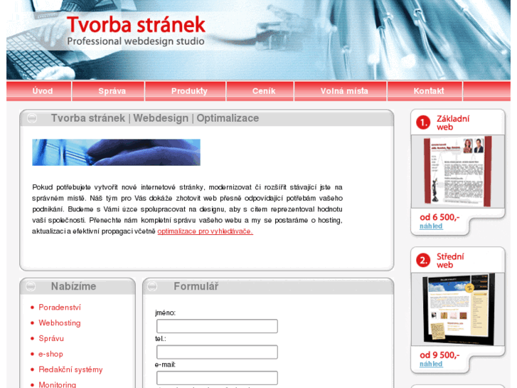 www.tvorbastranek.net