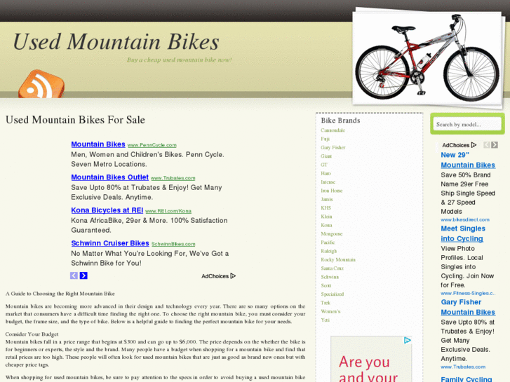 www.used-mountain-bikes.org