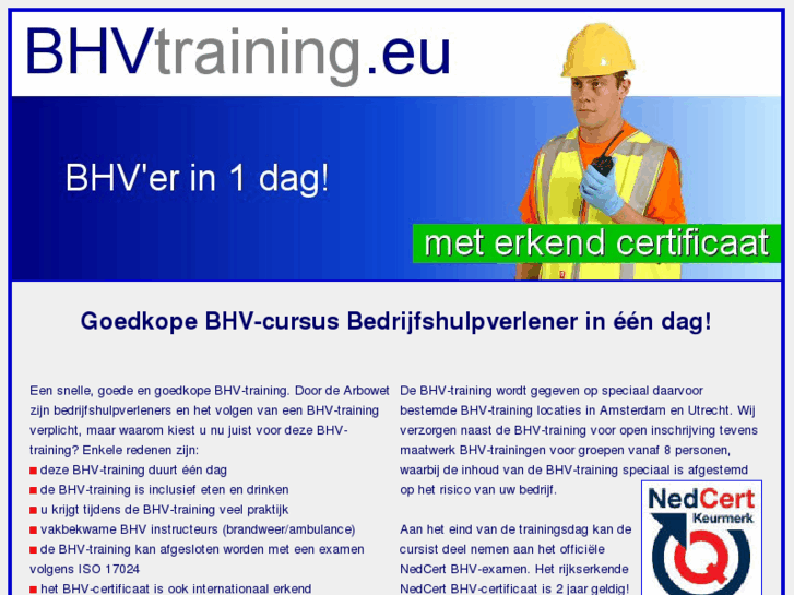 www.bhvtraining.eu