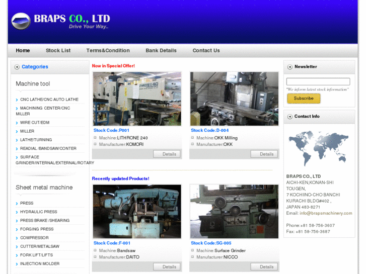 www.brapsmachinery.com