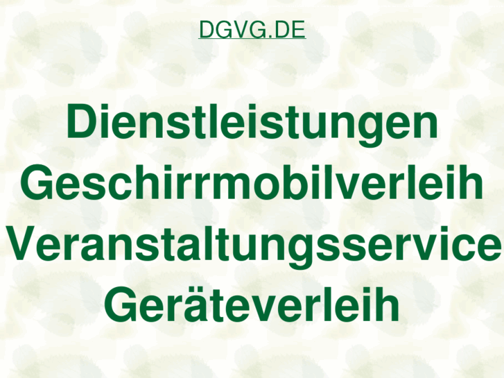 www.dgvg.de