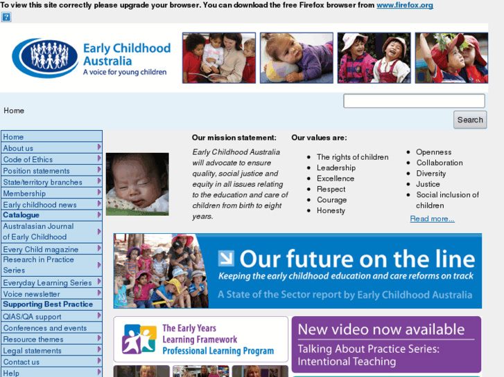 www.earlychildhoodaustralia.org.au